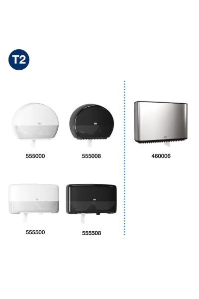 Hârtie igienică mini,Tork, Jumbo Advanced Natur, dublu strat, 170m/rolă, 850 porții, (12 role/bax) T2 - 120377
