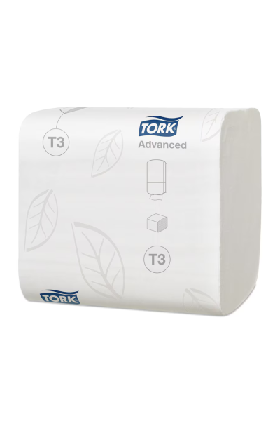 Hârtie igienică pliată, Tork, Advanced, 2 straturi, 252 buc/pachet, 36 pachete/bax, T3 - 114277